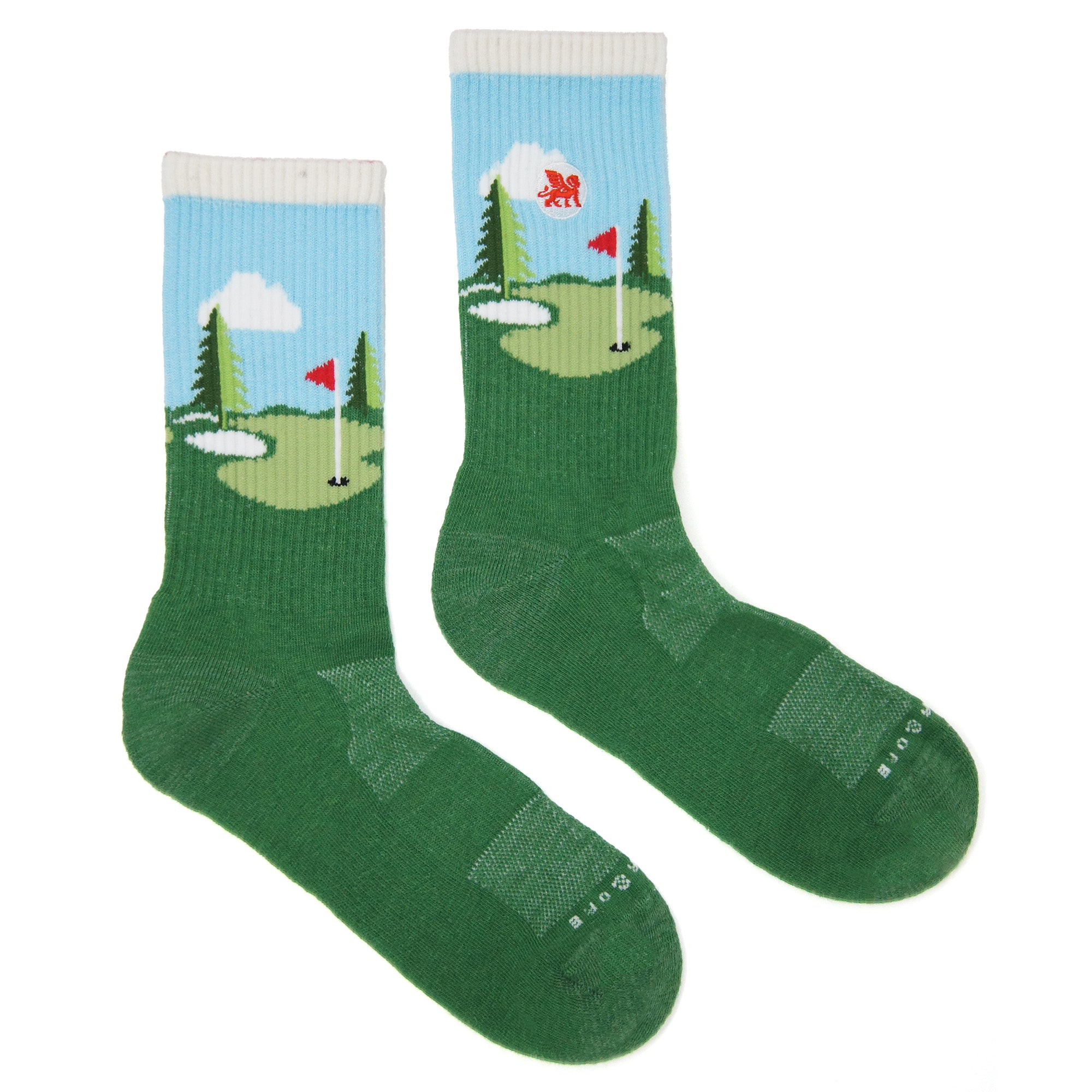 Golf Trip (Ltd. Ed.) | Copper + Merino Wool Premium Mens Golf Socks