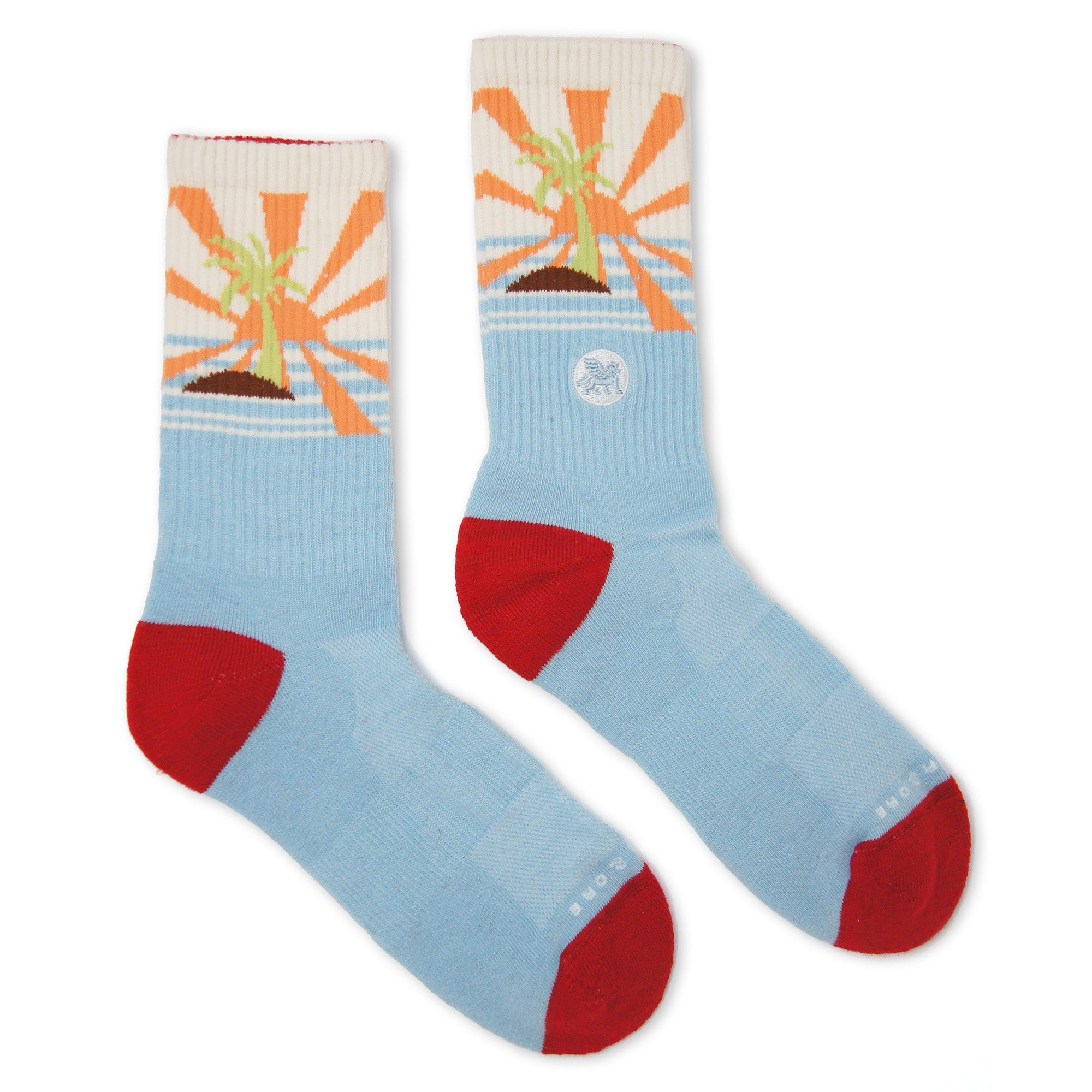 Island Time (Ltd. Ed.) | Copper + Merino Wool Socks for Fresher Feet