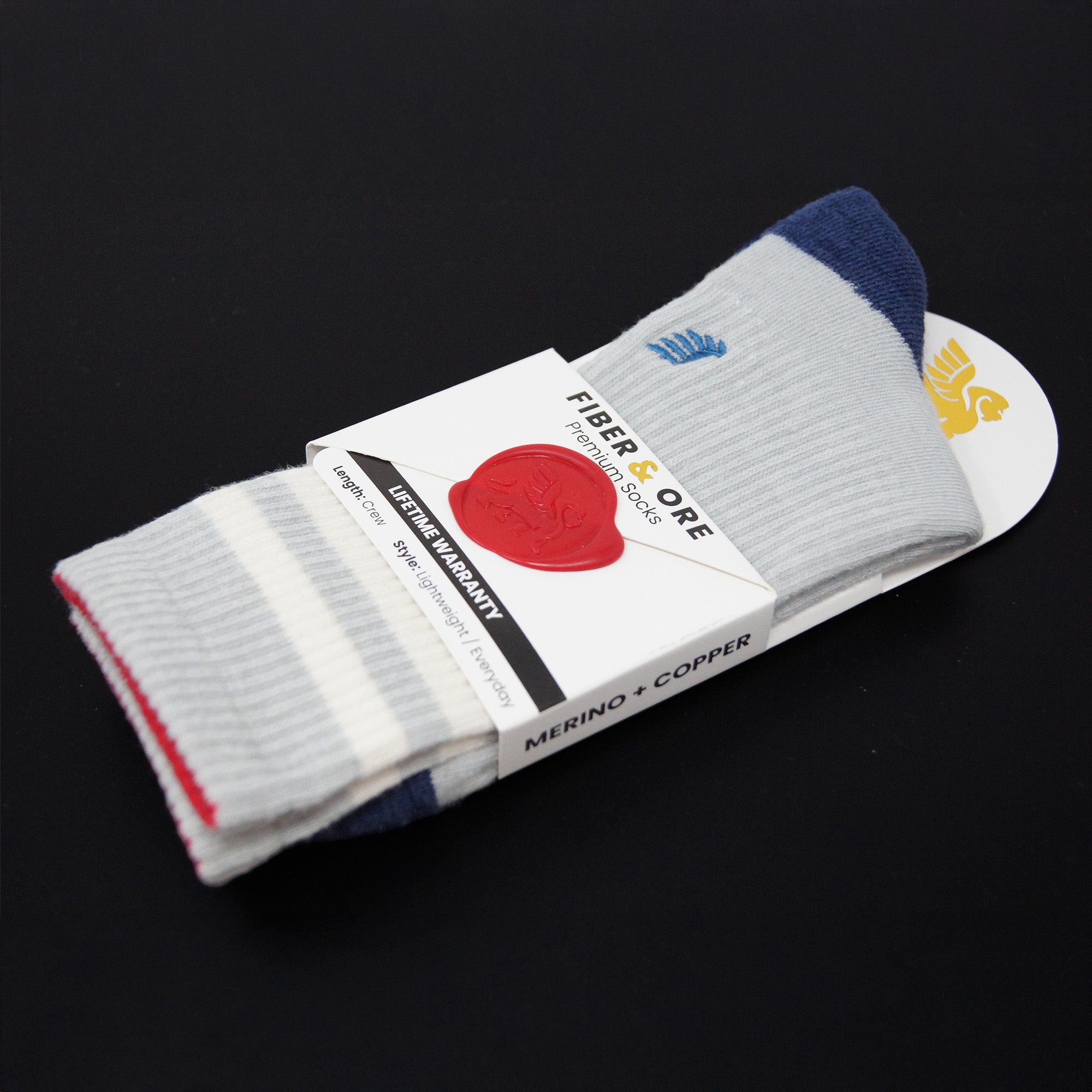 Ivy League | Copper + Merino Wool Socks for Fresher Feet