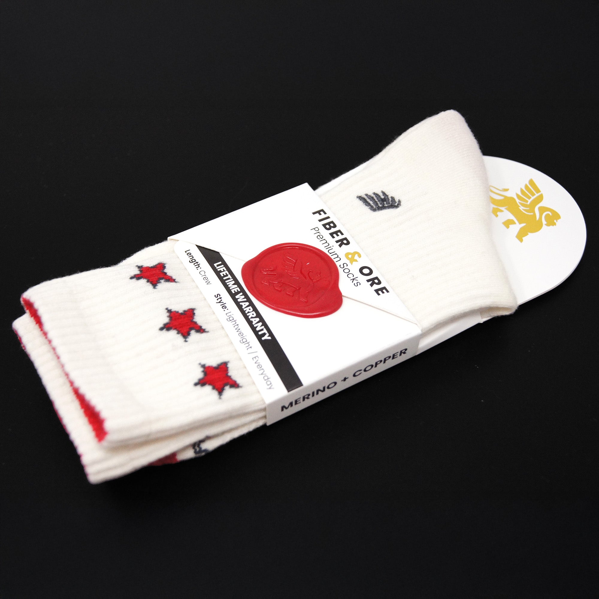 Rock Star | Copper + Merino Wool Socks for Fresher Feet