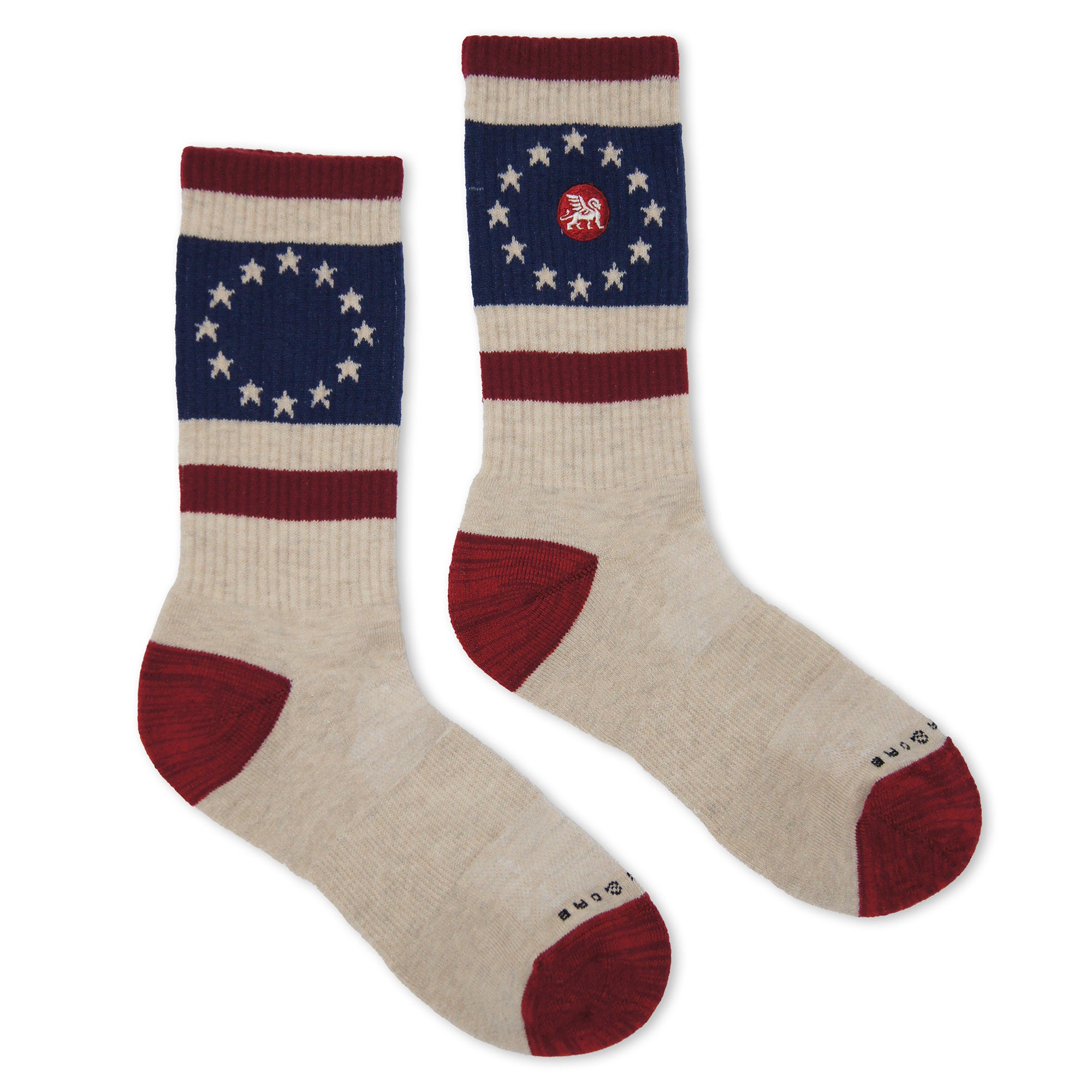 Stars & Stripes | Copper + Merino Wool Socks for Fresher Feet