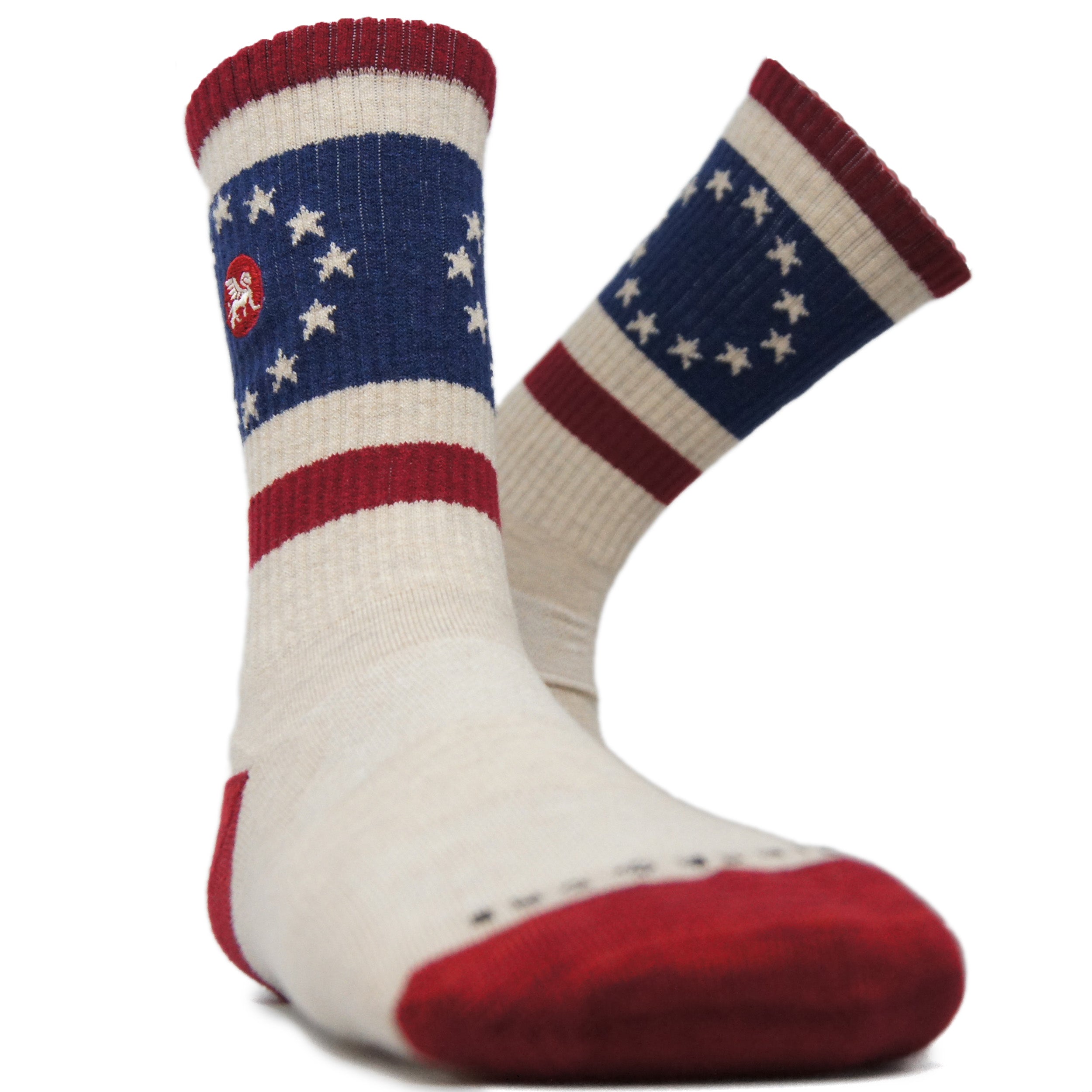 Stars & Stripes | Copper + Merino Wool Socks for Fresher Feet