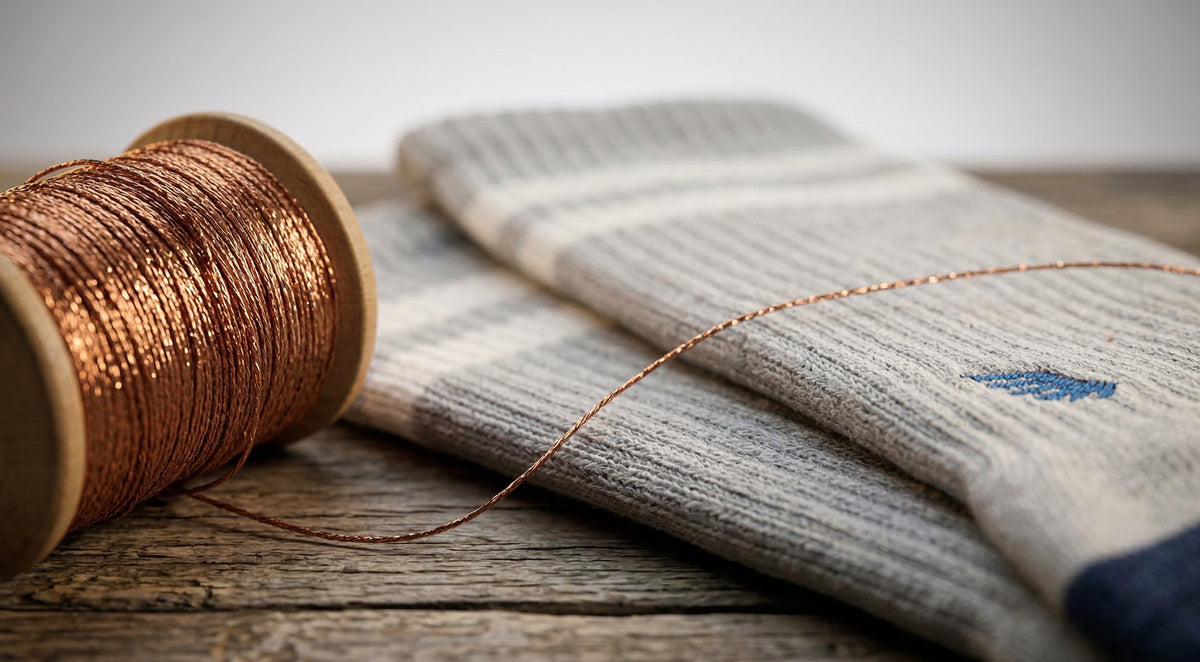 What Do Copper Threads in Socks Actually Do? | Expert Guide – Fiber & Ore