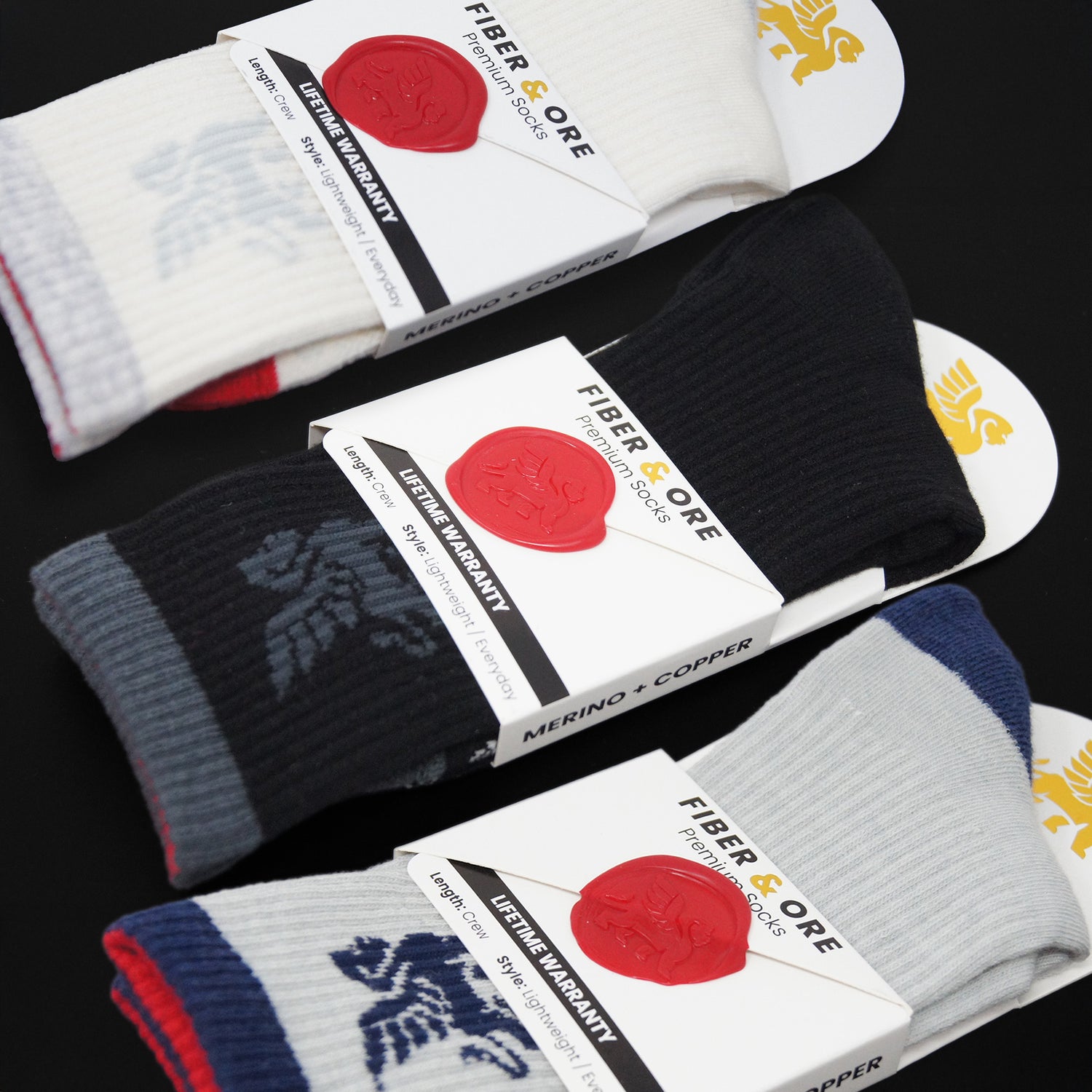 Brand Box | Copper + Merino Wool for Superior Freshness