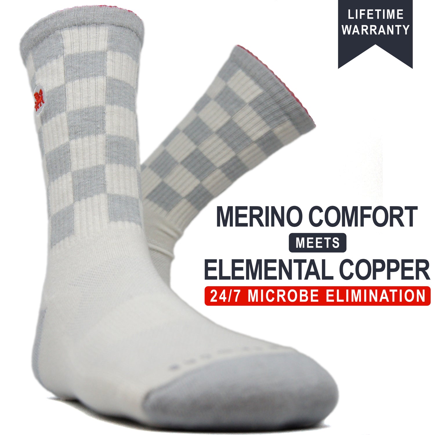 Checkmate | Copper + Merino Wool for Superior Freshness