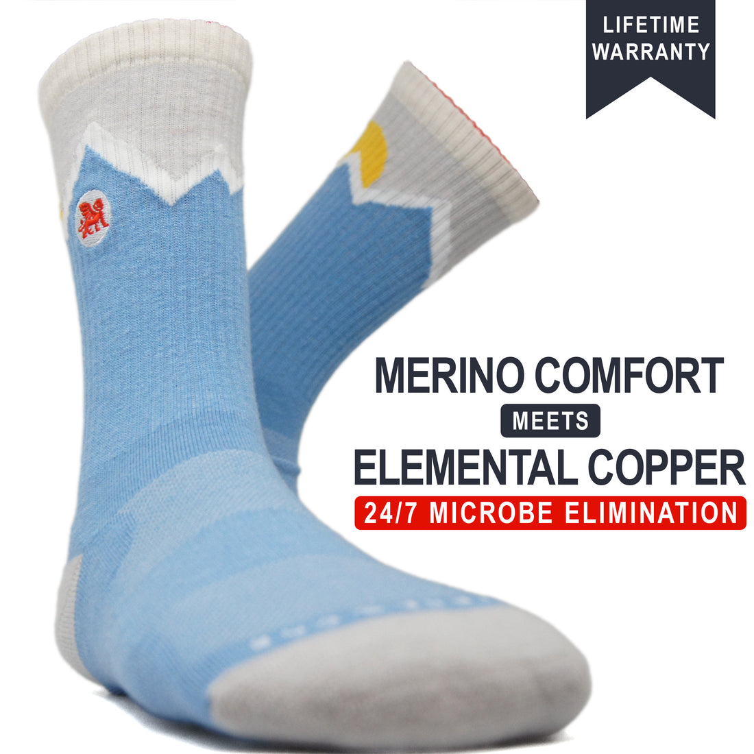 Fresh Peaks (Ltd. Ed.) | Copper + Merino Wool for Superior Freshness