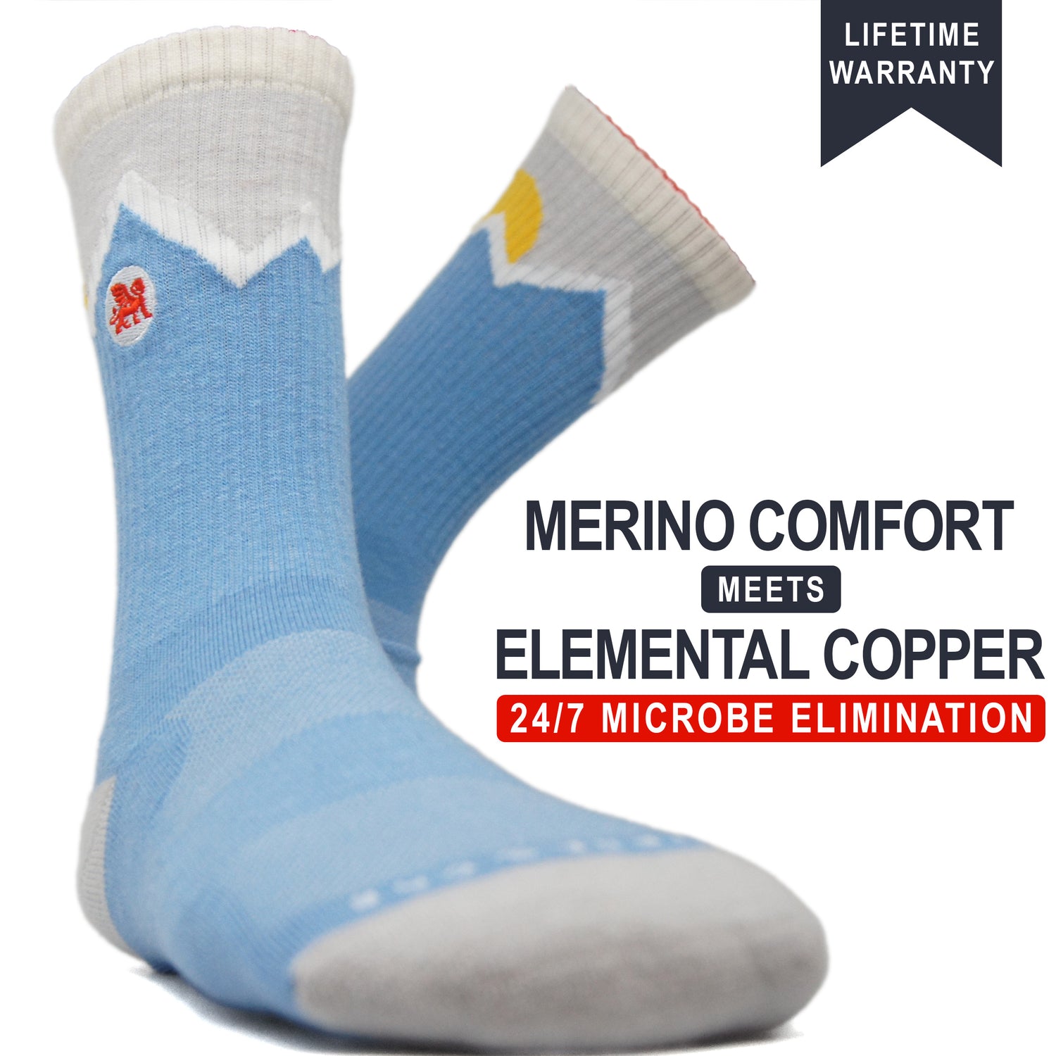 Fresh Peaks (Ltd. Ed.) | Copper + Merino Wool for Superior Freshness