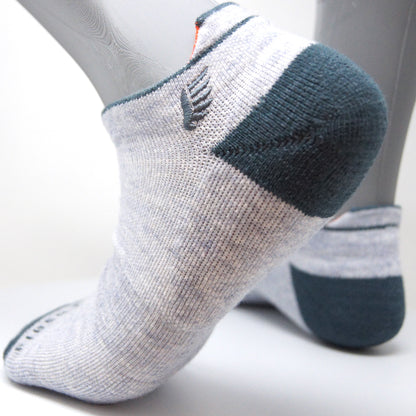 Grey Heron | Copper + Merino Wool Socks for Fresher Feet