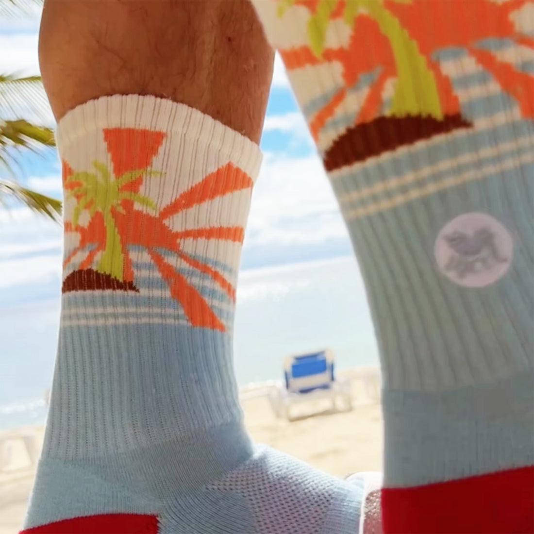 Island Time (Ltd. Ed.) | Copper + Merino Wool Socks for Fresher Feet