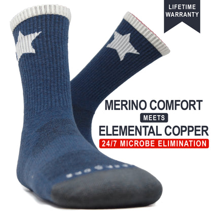 Lone Star | Copper + Merino Wool for Superior Freshness