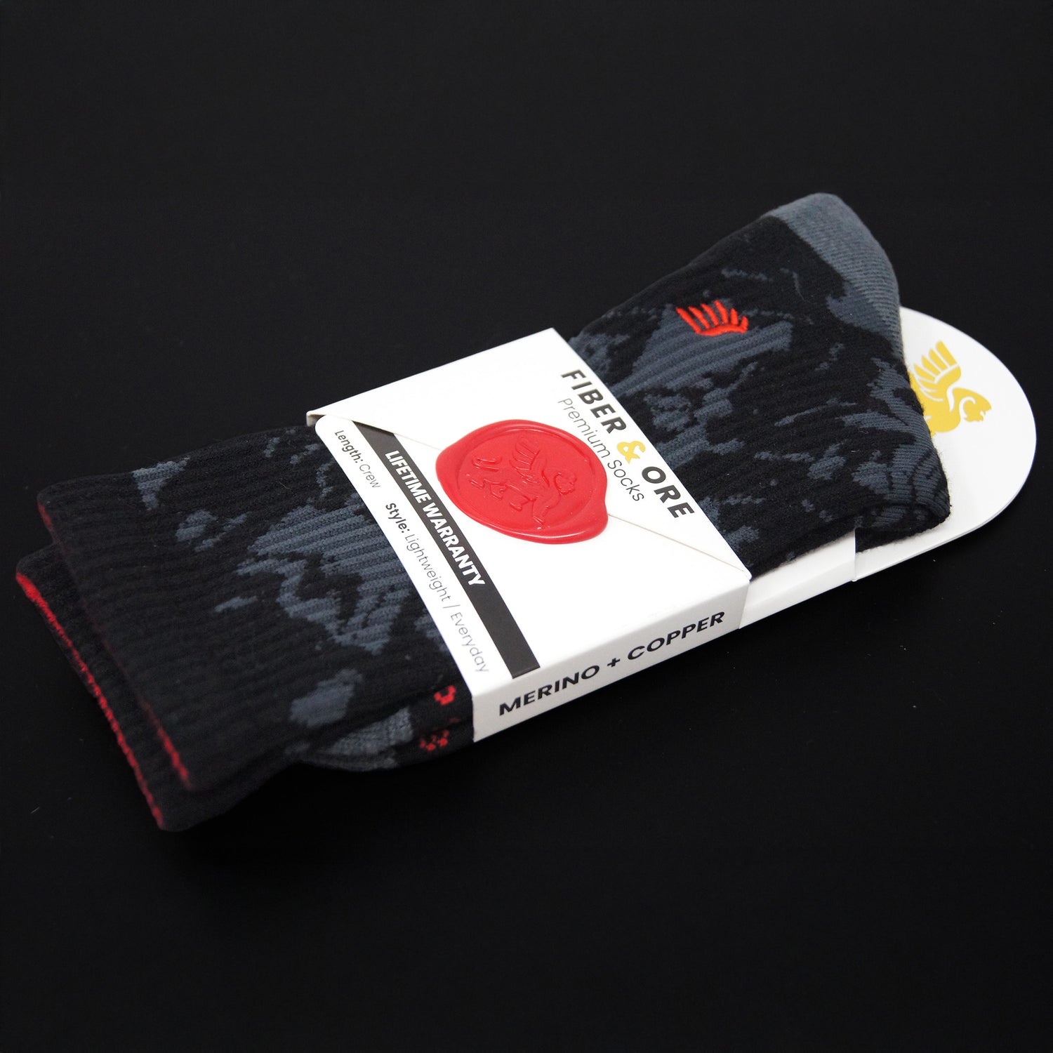 Stealth Camo | Copper + Merino Wool for Superior Freshness