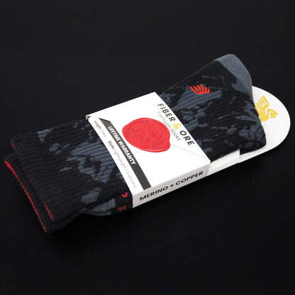 Stealth Camo | Copper + Merino Wool for Superior Freshness