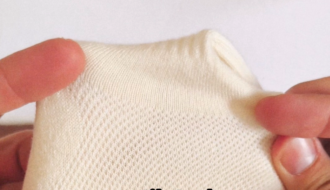 Ventilated mesh knit