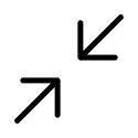Two black arrows pointing to the right on a white background