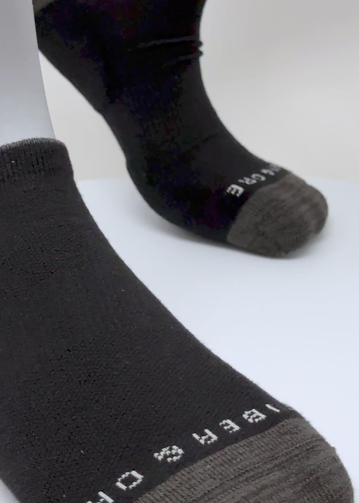 Black Raven | Copper + Merino Wool Socks for Fresher Feet