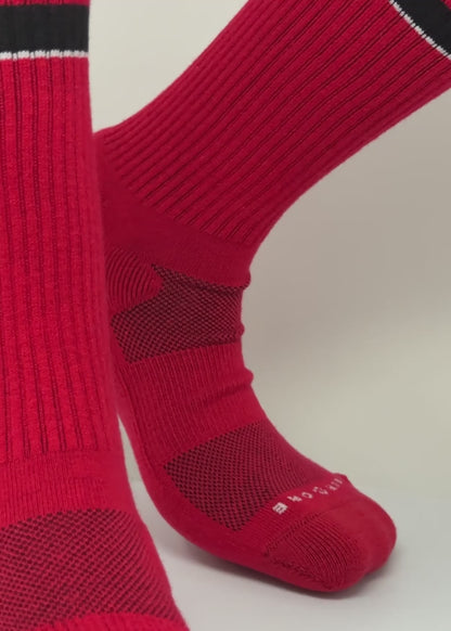 Bleed Red | Copper + Merino Wool for Superior Freshness